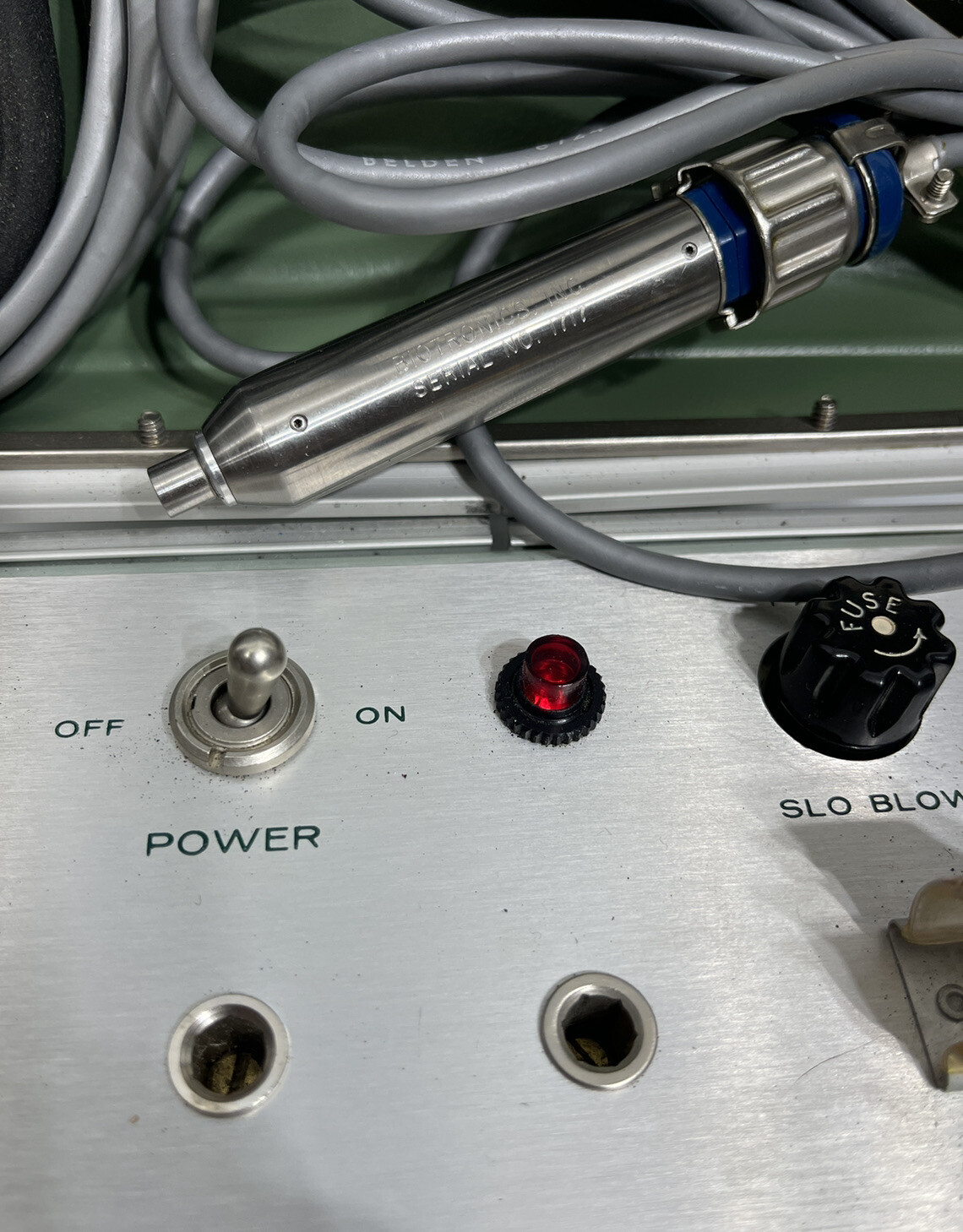 Vintage Biotronics Mackay Marg Electronic Tonometer Model 11 Mid-Century Medical