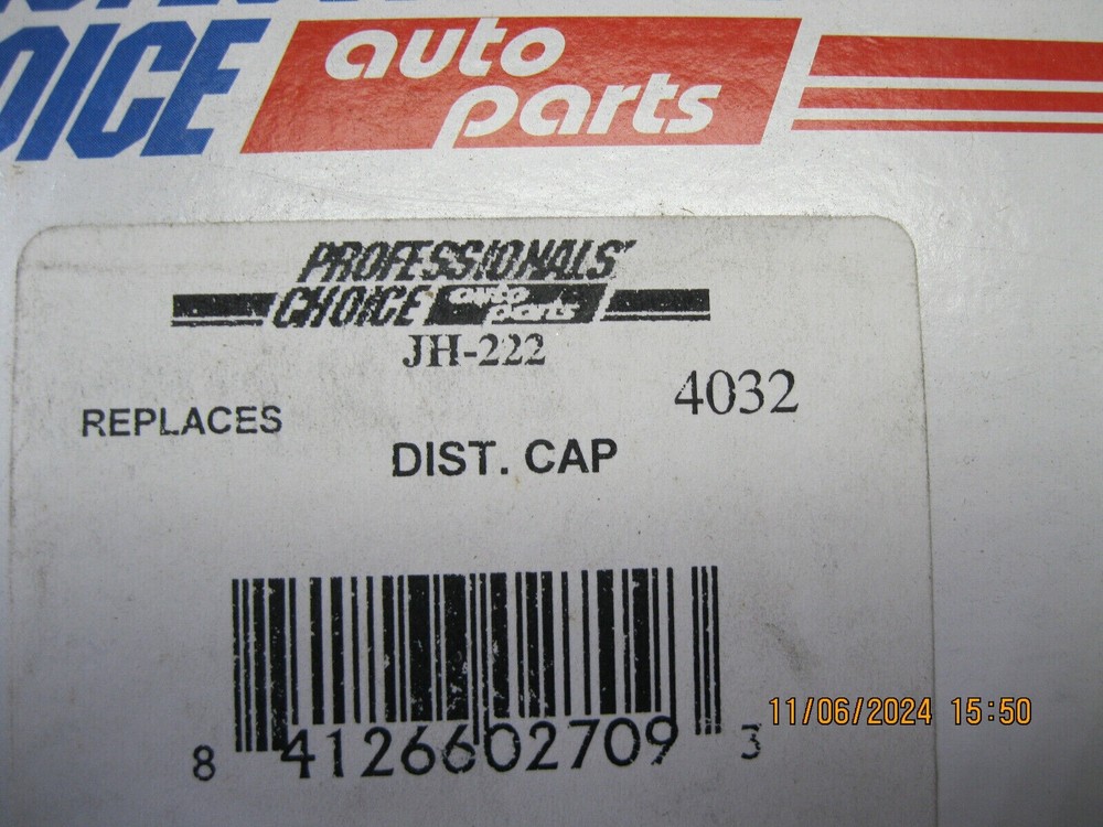 Distributor Cap Professionals Choice JH-222
