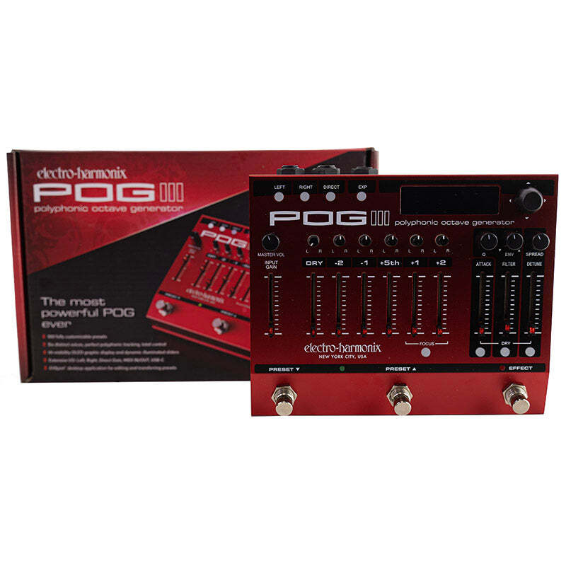 Brand New Electro-Harmonix POG3 Polyphonic Octave Generator