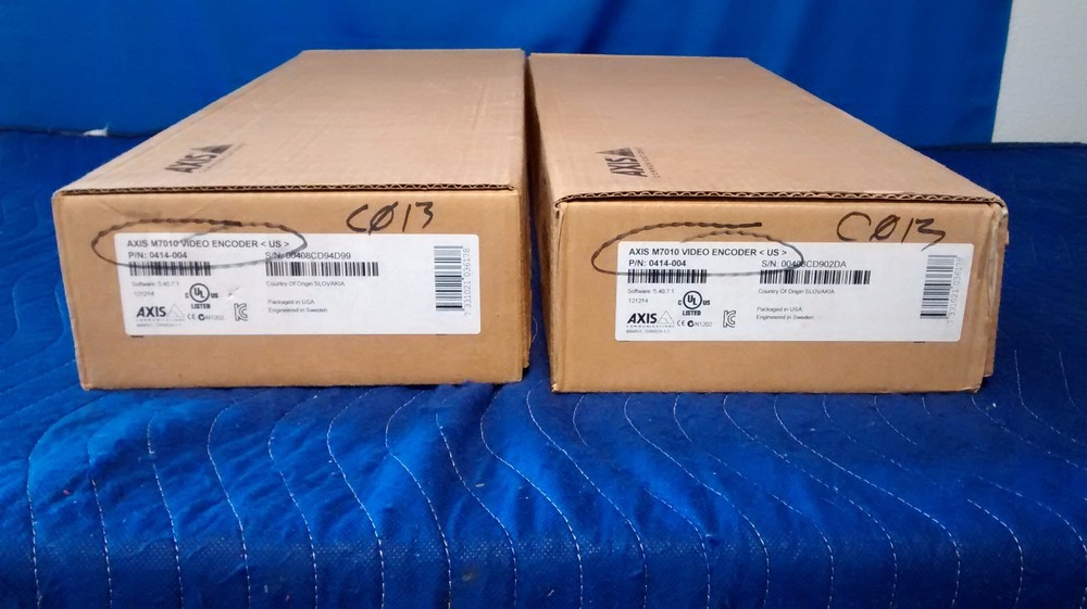 Axis M7010 Video Encoder P/N: 0414-004 For Security Camera and Video [CTNO]