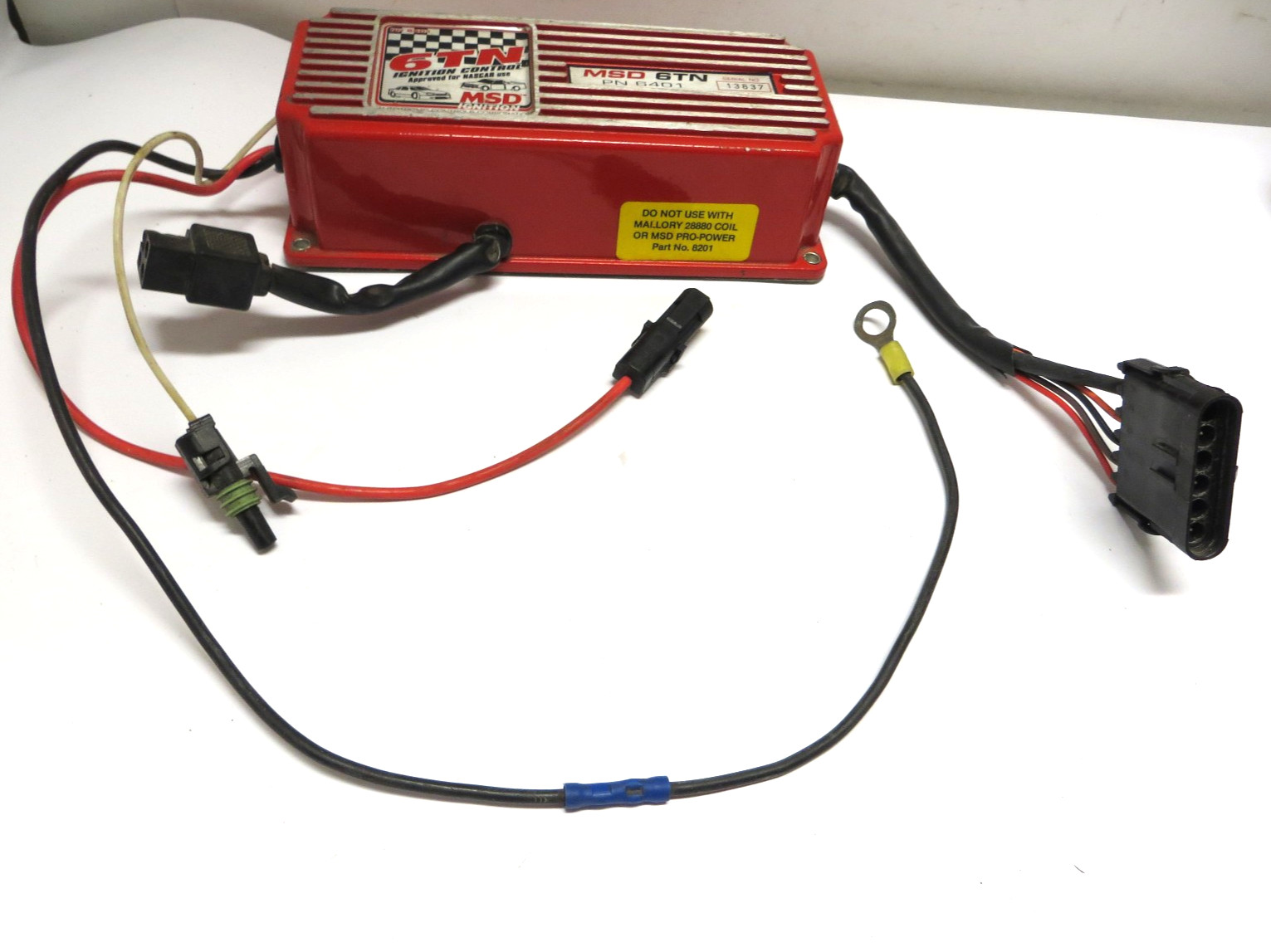 MSD 6TN Multiple Spark Discharge Ignition Box #6401 IMCA UMP NHRA IHRA