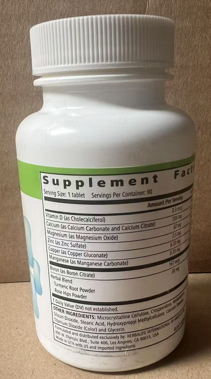 Herbalife Xtra Cal,With Calcium & Vitamin D,Supports Bone Density, Healthy Teeth