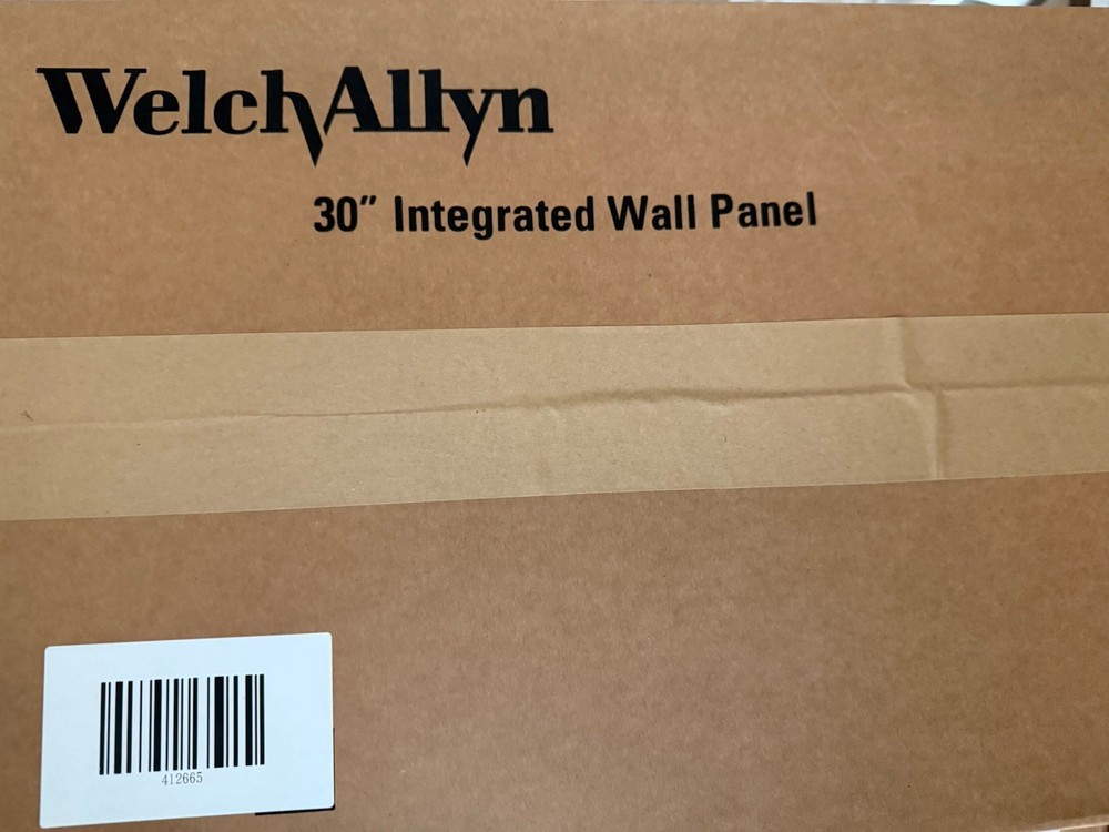 Welch Allyn 30" Integrated Wall Panel with Mounting Hardware -McKesson - New
