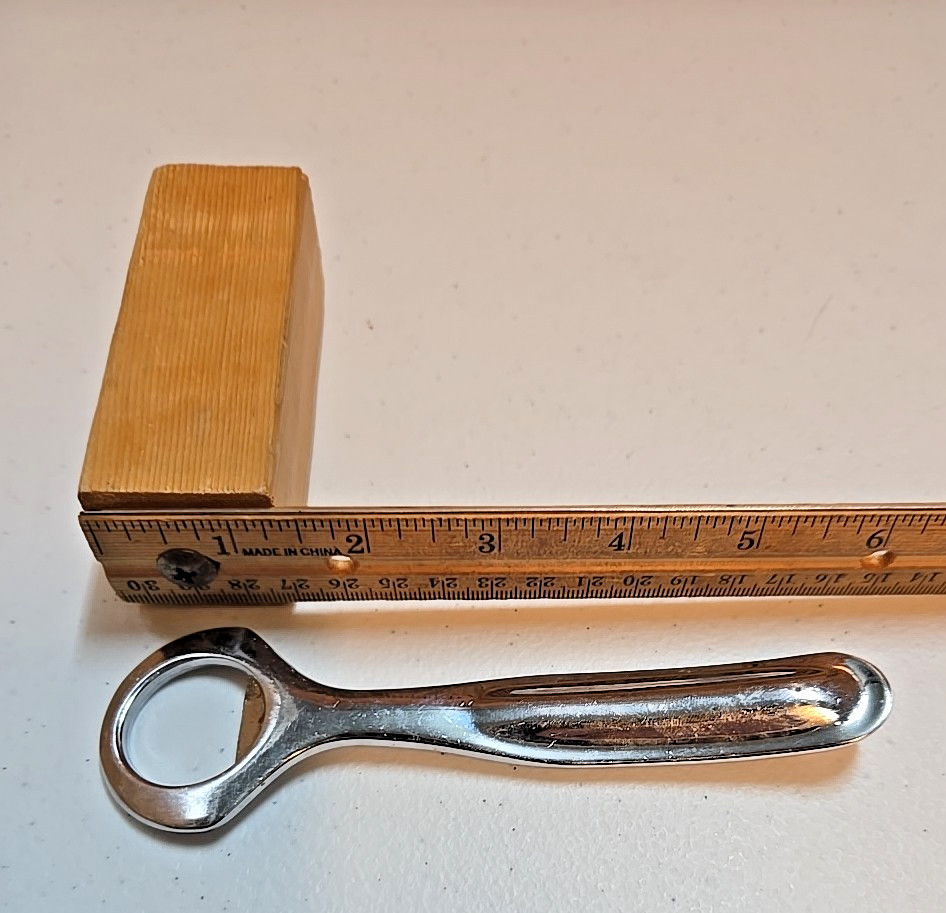 Chrome Plated Bottle Opener