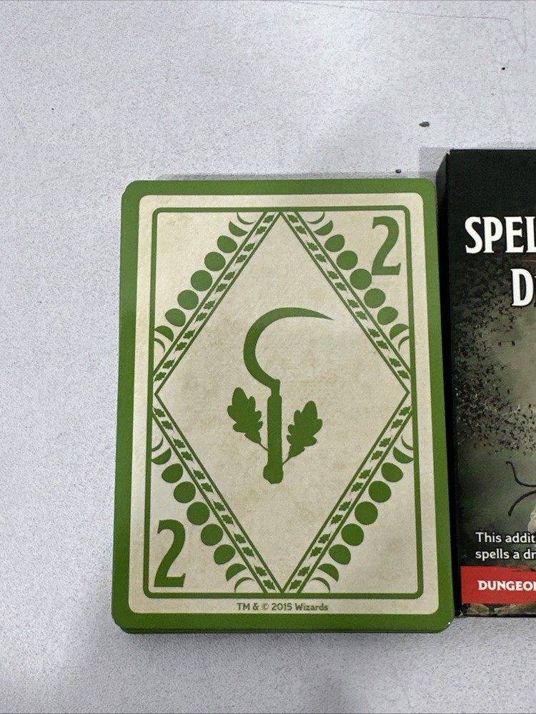 D&D Spellbook Cards Druid Circles Complete