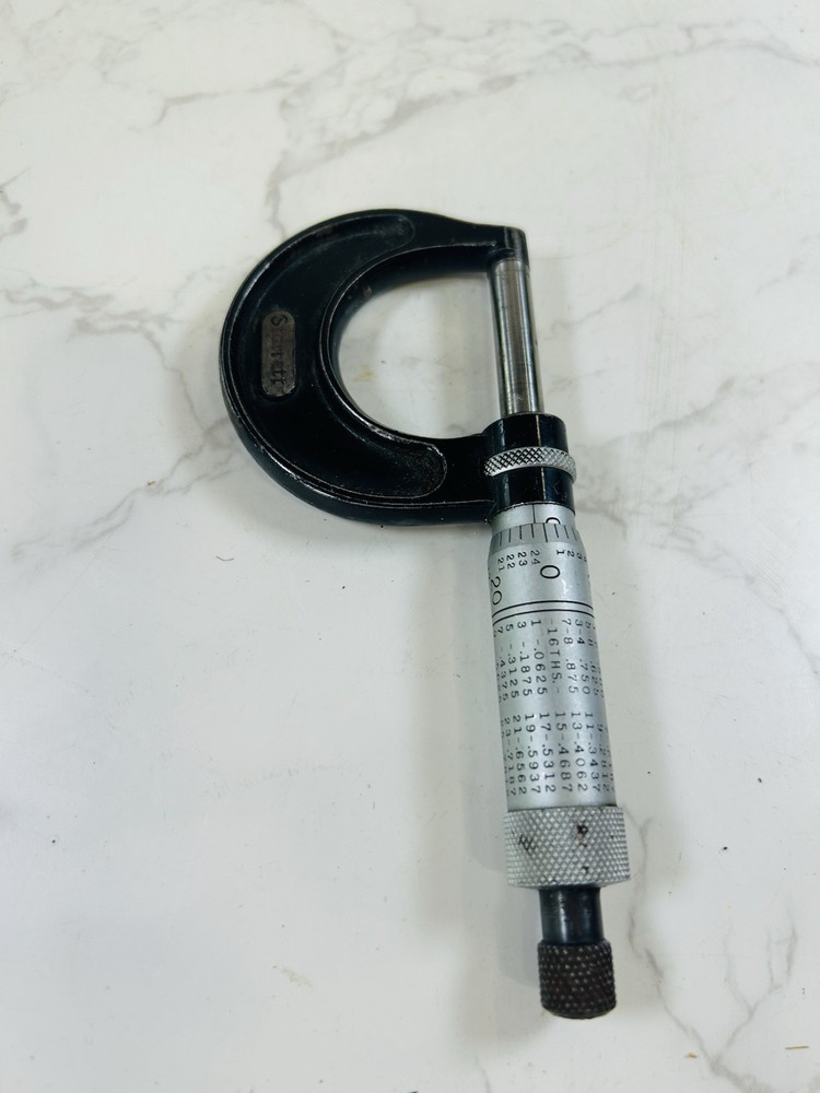 Micrometer 0-1 in Range Starrett No.436