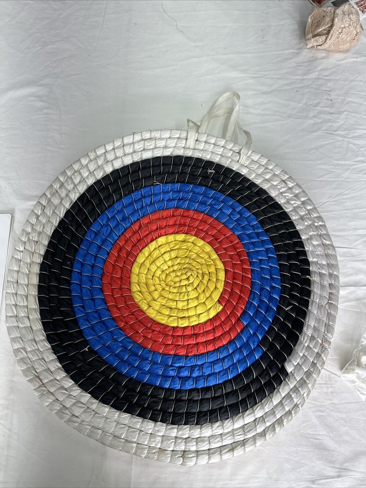 Archery Targets Traditional Solid Straw round Archery Target Shooting Bow Colour