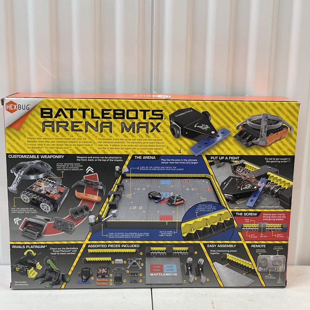 HEXBUG BattleBots Arena MAX NIB
