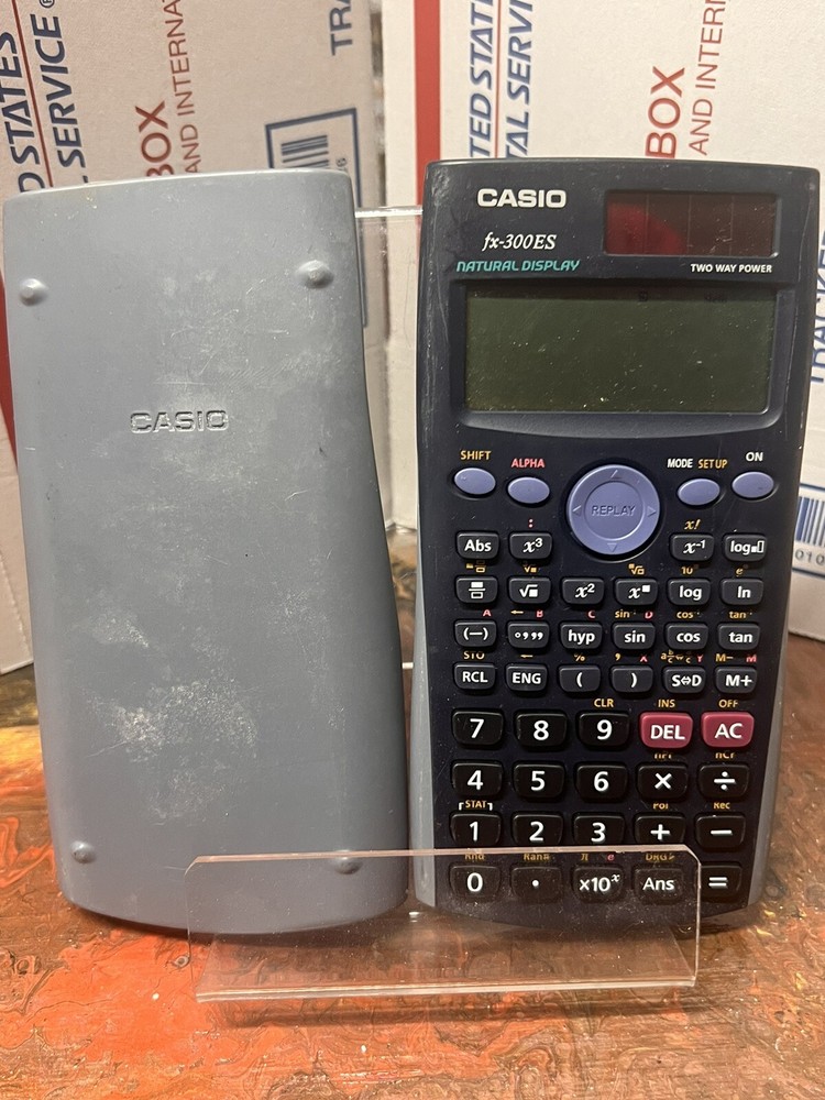 Casio FX-300ES Scientific Calculator, Tested & working