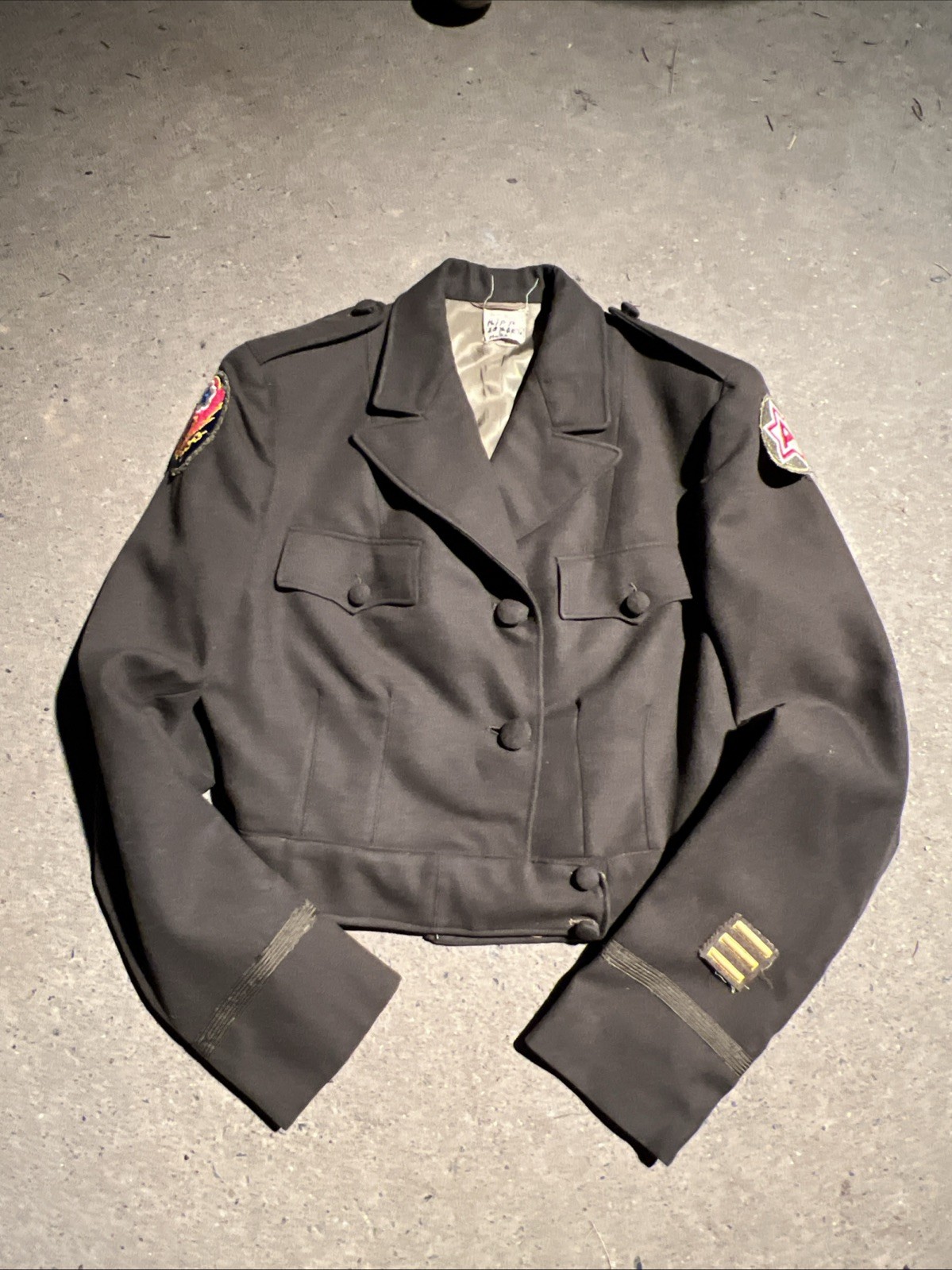 WW2 US Army Women’s Officer Uniform Set OD ETO Named (FF434