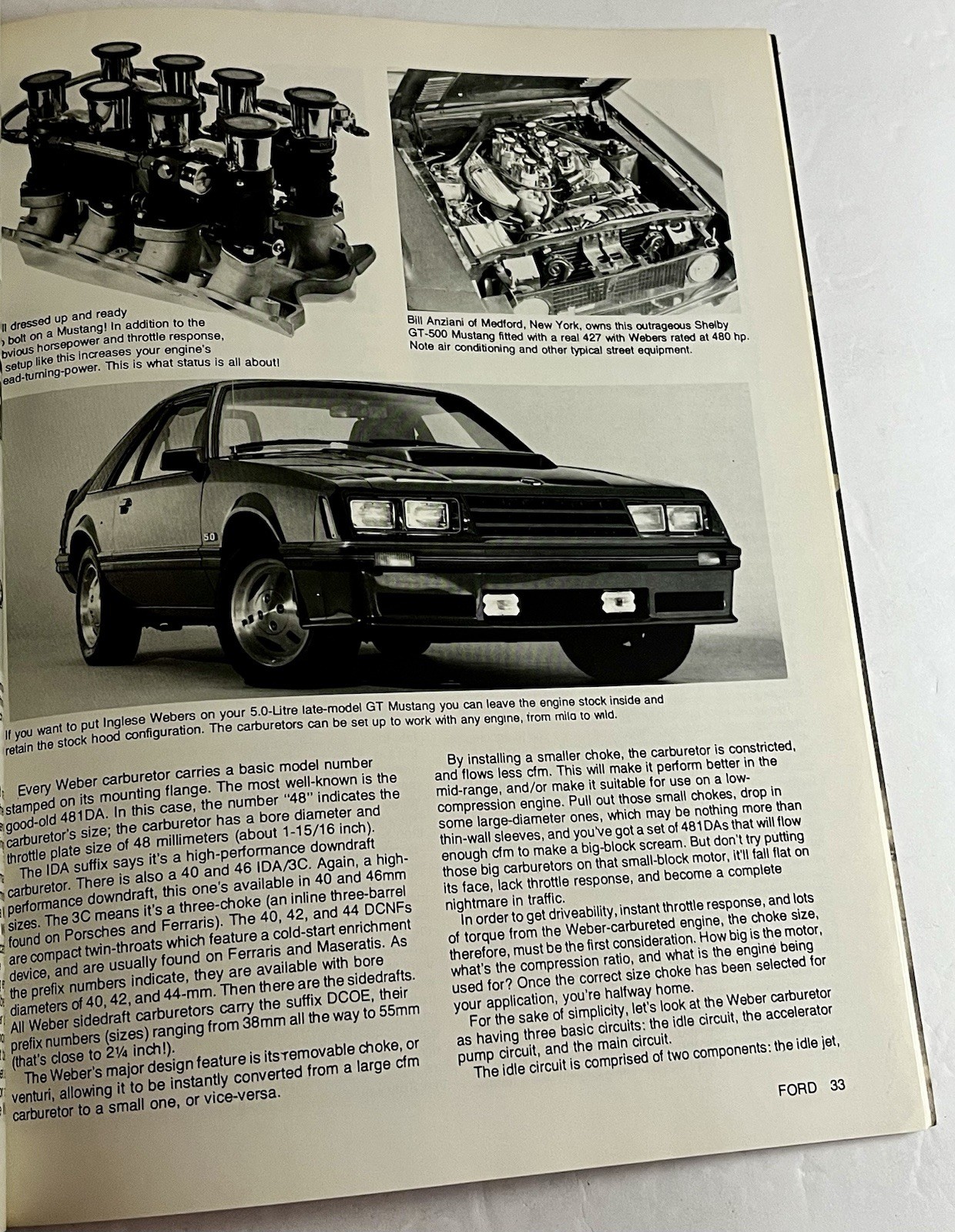 VTG Quicksilver How To Series Ford Street Performance Handbook Martyn Schorr SC