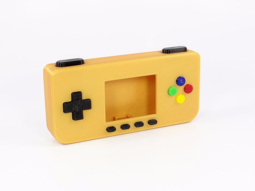PiGRRL Zero GOLD Game Boy Case Buttons Screws Washers Raspberry Pi Zero Gameboy