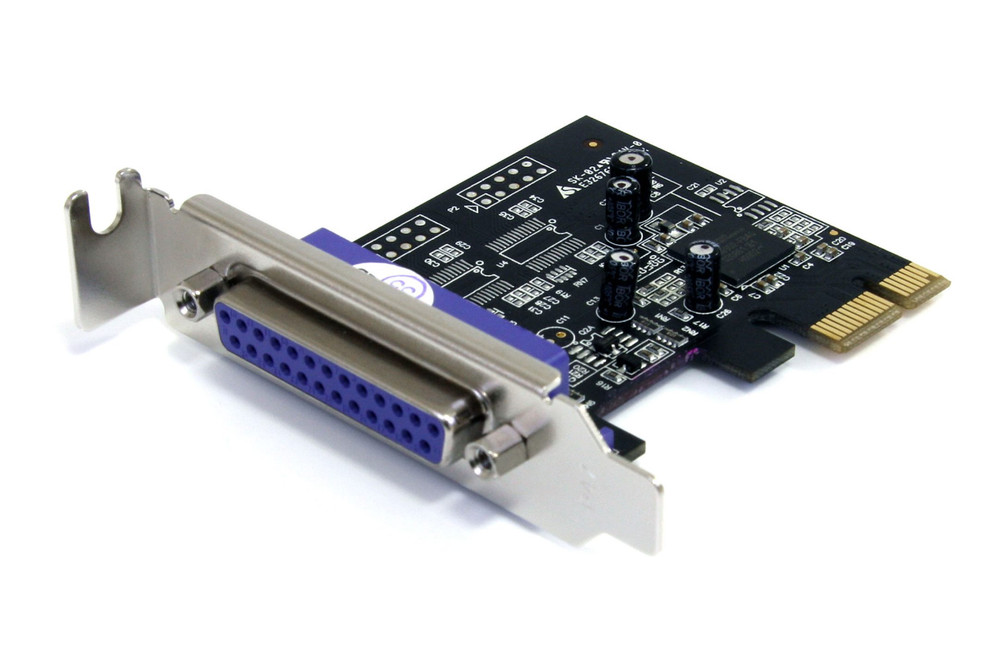 StarTech PEX1PLP 1 Port PCIe Low Profile Parallel Adapter Card SPP/EPP/ECP