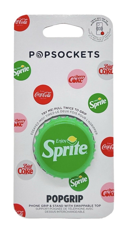 PopSockets Sprite Bottle Cap Green Coca-Cola PopSocket Pop Socket Popsocket