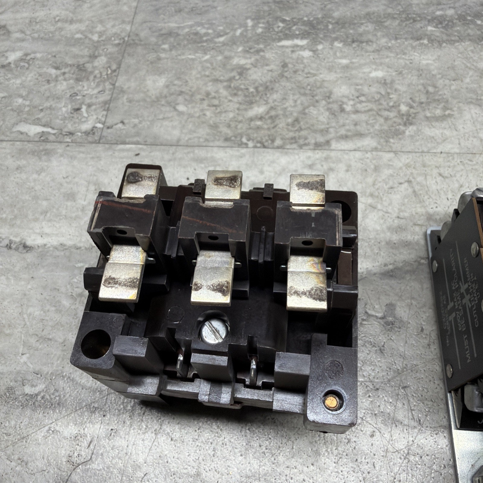 Cutler Hammer A10CN0 Size 1 Motor Starter W/ Overload Relay & Auxiliary, Tested