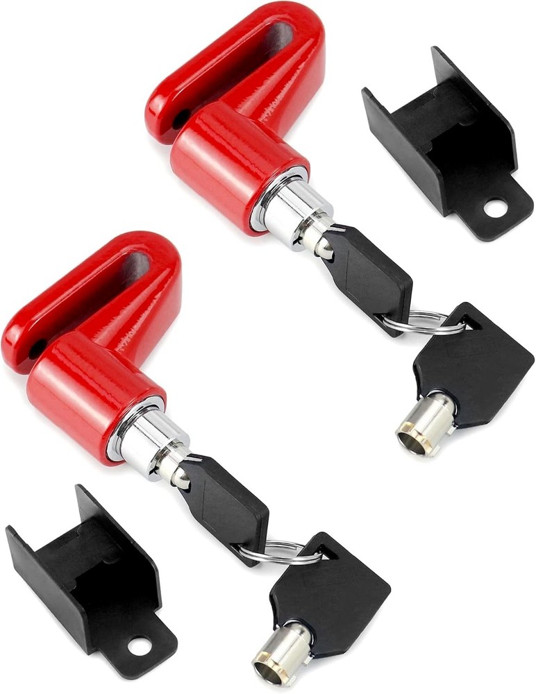 Heavy-Duty Disk Lock Set - Durable Security for Motorcycles & Bikes