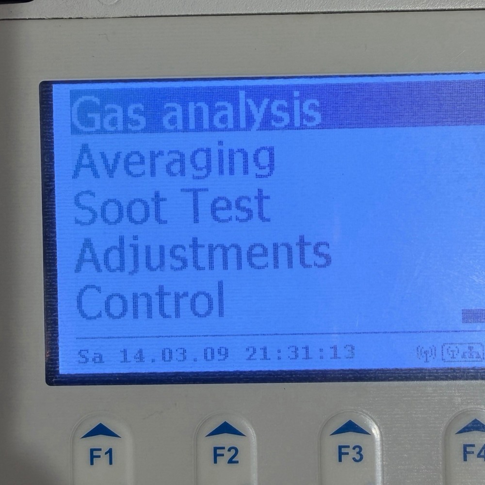 ecom DX Flue Gas Analyzer Combustion Analyzer Kit w Probe Case