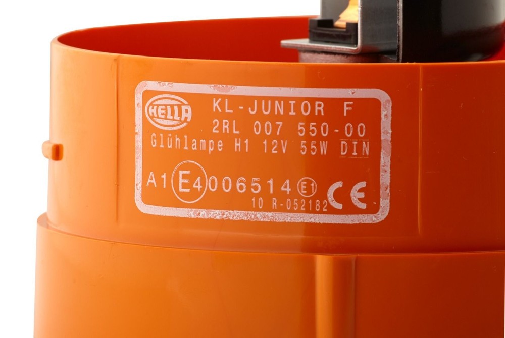 HELLA Halogen-Rotating Beacon - KL Junior - 12V - Amber 2RL007550-001