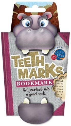 Teeth-Marks Bookmarks-Hippo 69033