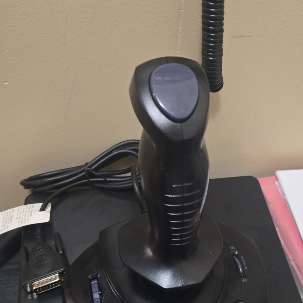 Interact RaiderPro P-210SM Wired Gameport Joystick Black PC Controller