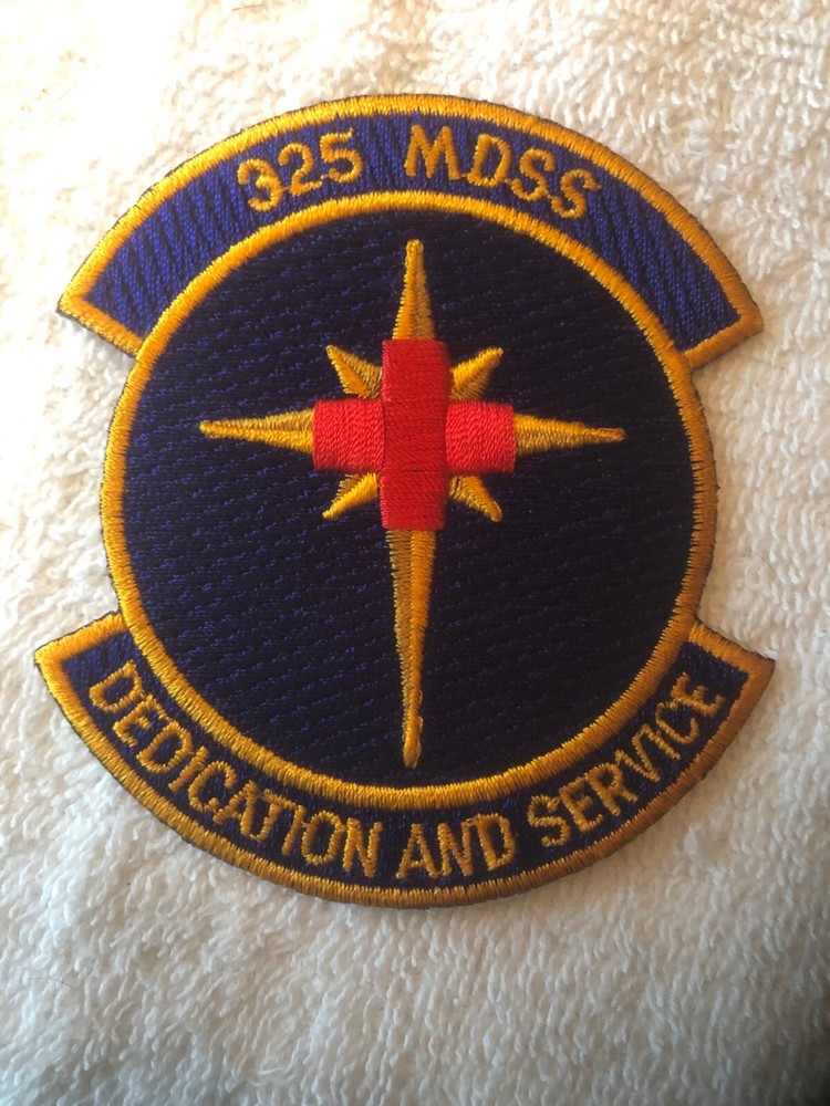 USAF / US Air Force 325th MDDS - FULL COLOR  PATCH ... MINT ..... X
