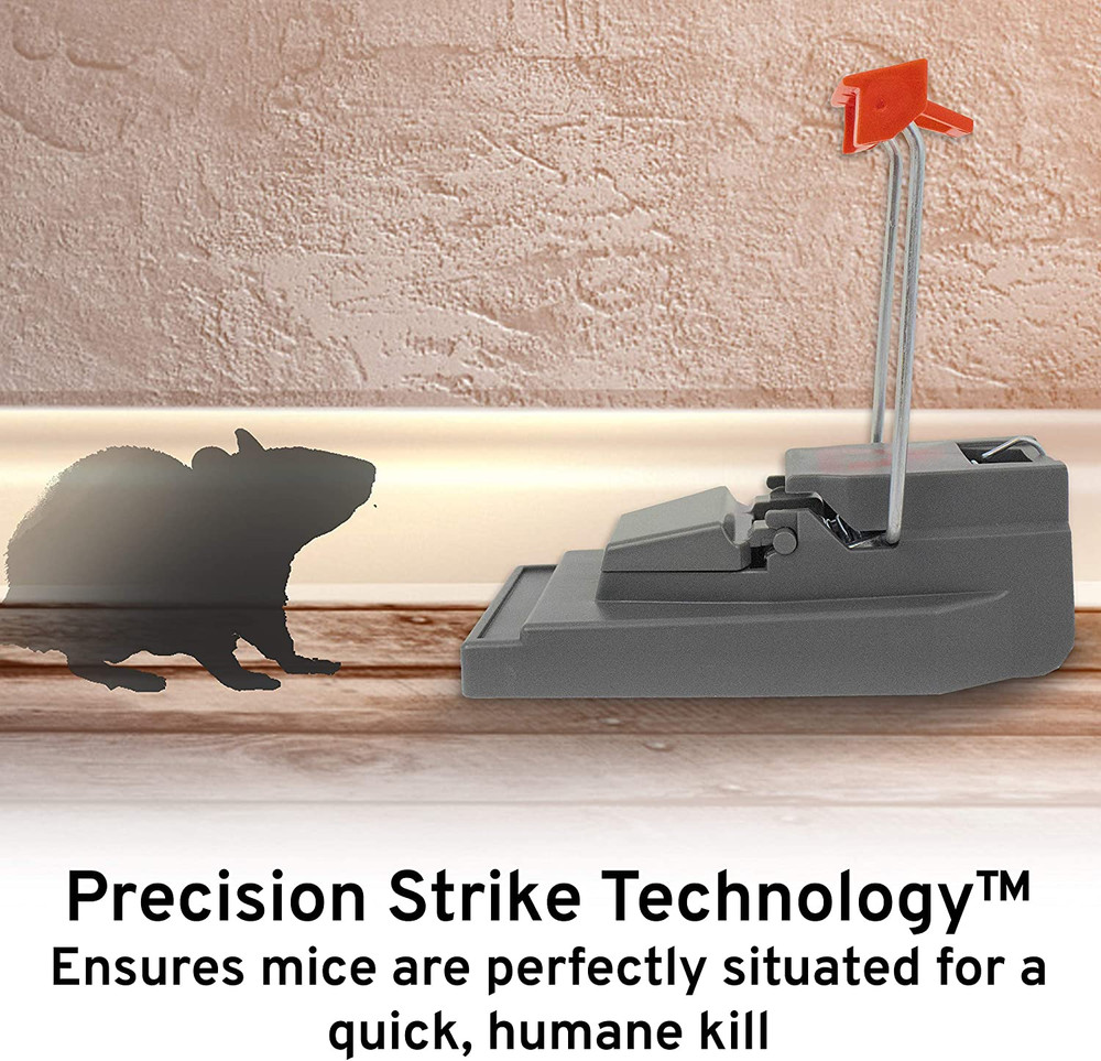 Victor M123SSR Quick-Kill Easy Set Mouse Trap - 6 Reusable Mouse Traps