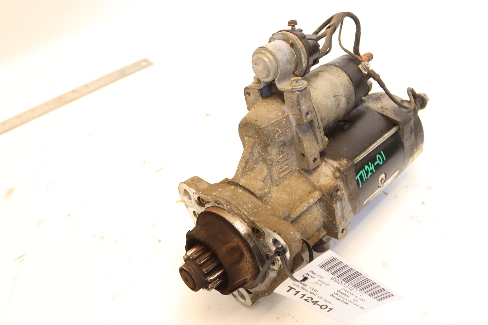 2008-2017 FREIGHTLINER CASCADIA 125 STARTER MOTOR DELCO REMY 8200434 39MT OEM