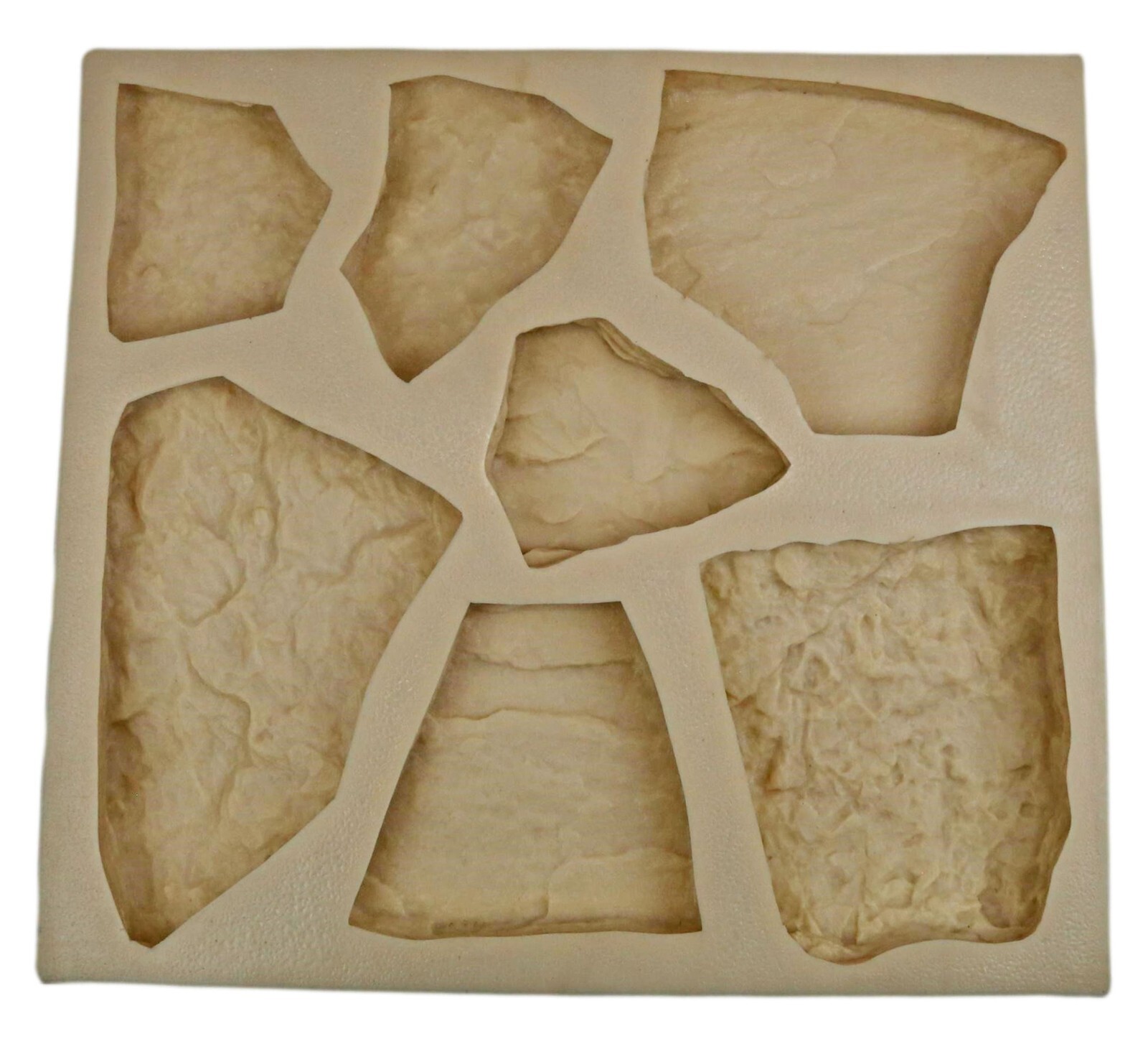 Stone Master Molds Rubber Molds for Concrete, Fieldstone Flat Mold