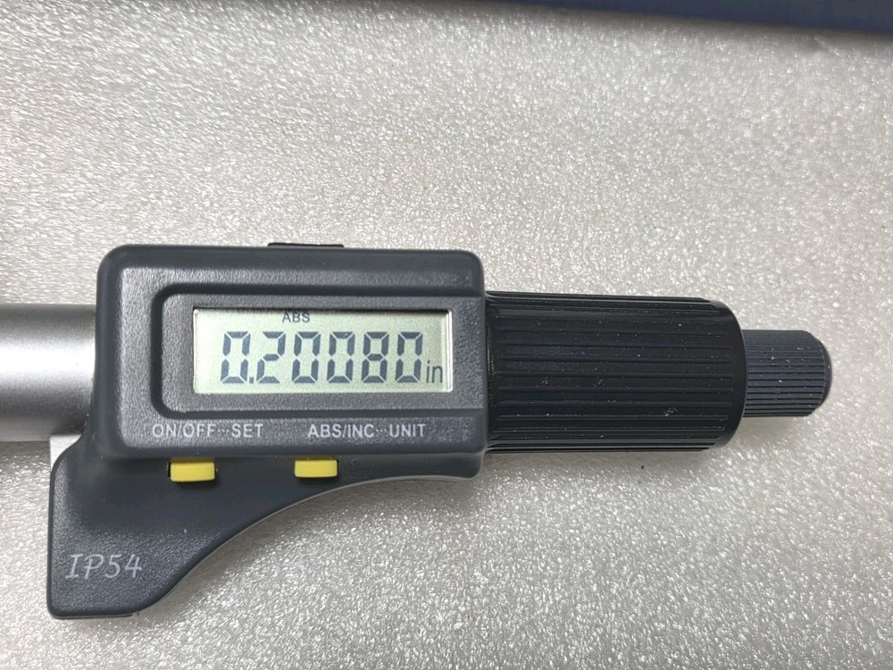 Fowler 54-860-275-0 Electronic IP54 Inside Micrometer, Range 0.2"-1.2" ☆Nice☆