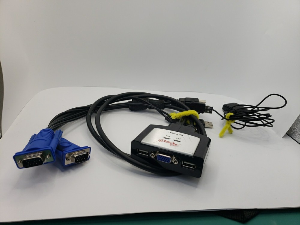 Rosewill  (RKV-2UC) 2-Ports External KVM switch