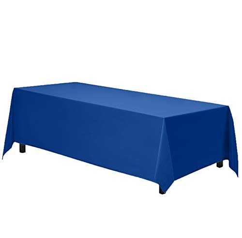 Rectangle Tablecloth - 70 x 120 Inch Table 120" x 70" (Rectangular) Royal Blue