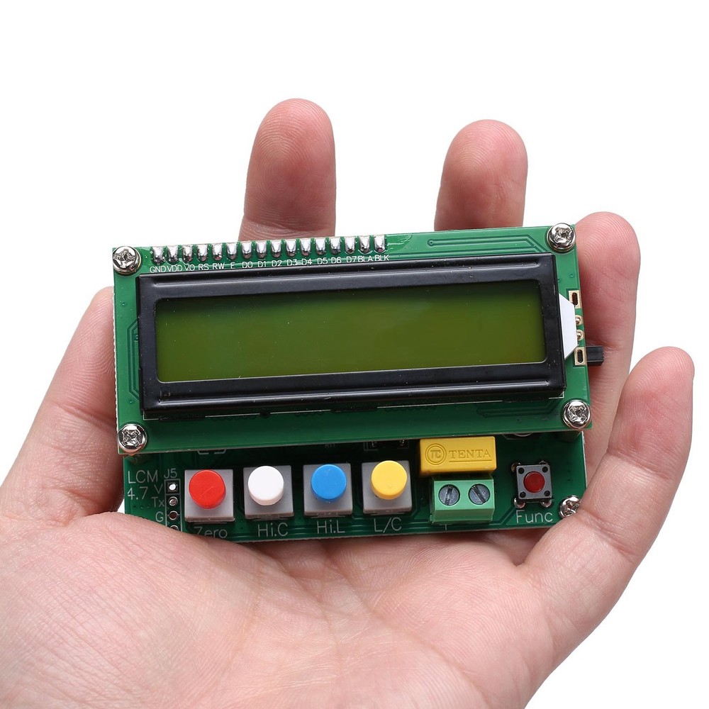 1 Set Digital LCD Capacitance Meter with USB Cable J7C35349
