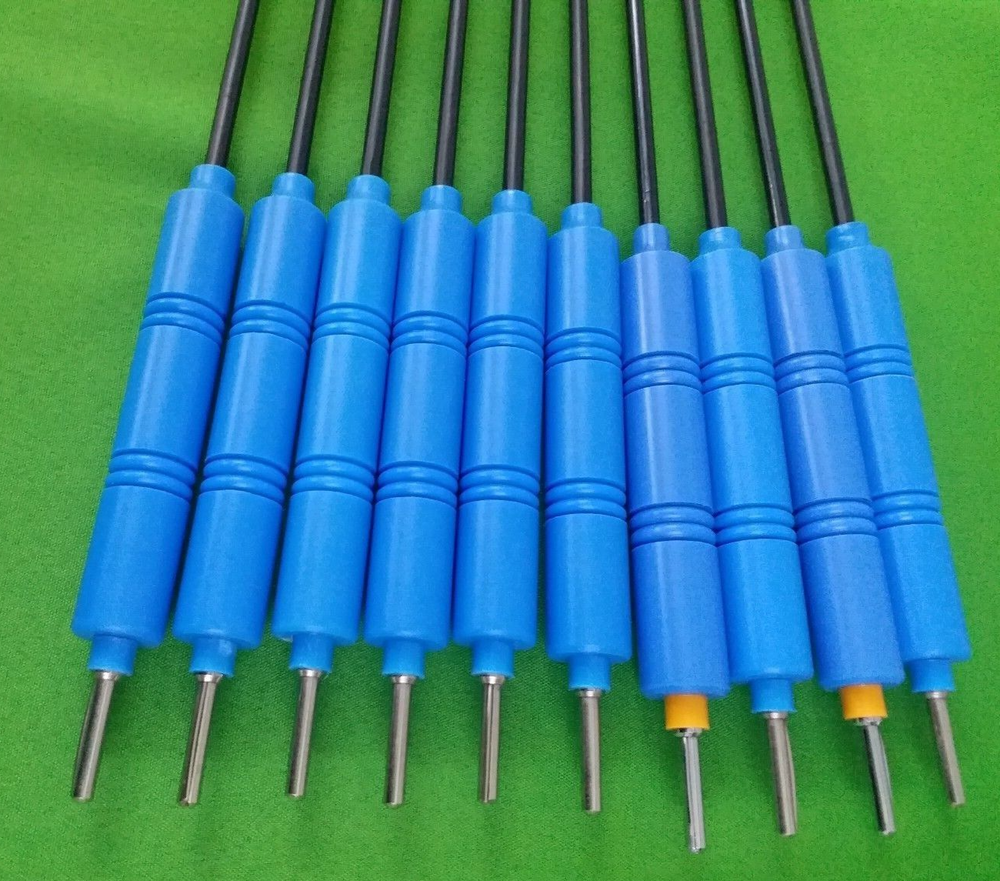 10pc Laparoscopic J-Hook 5mmx330mm Laparoscopy Endoscopy Surgical Instruments