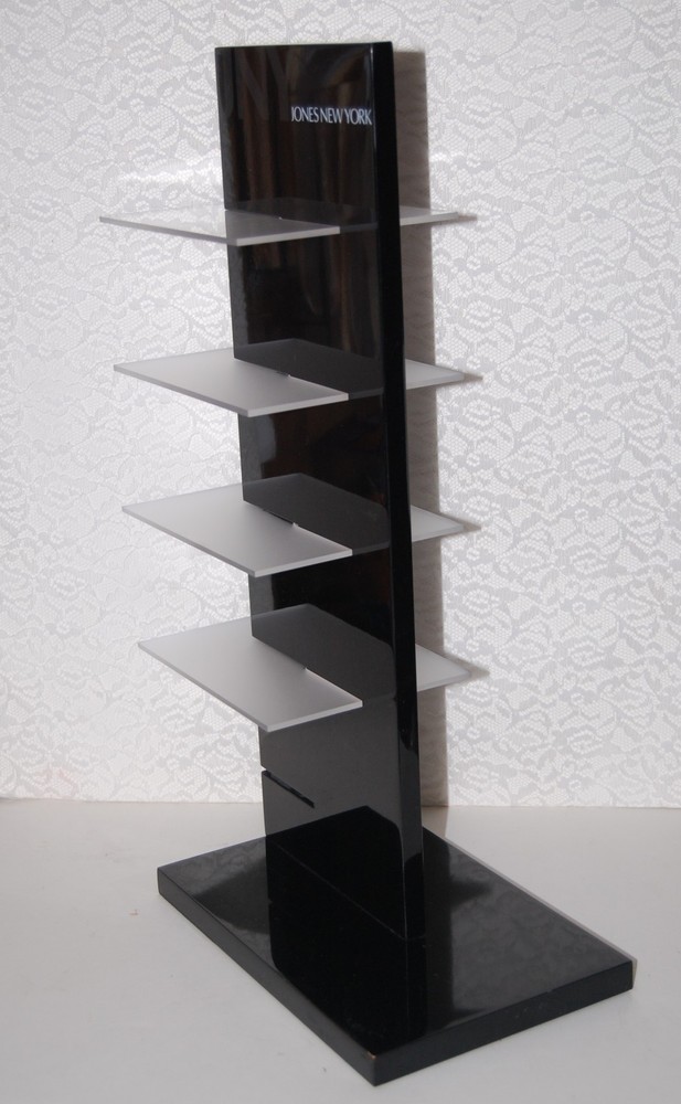 18" Tall Composite Display Stand With 4 Positionable Shelves-Multi Purpose Craft