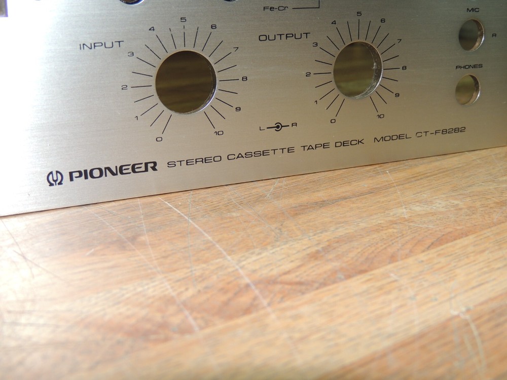 Pioneer CT-F8282 Front Panel Assembly RAH-163