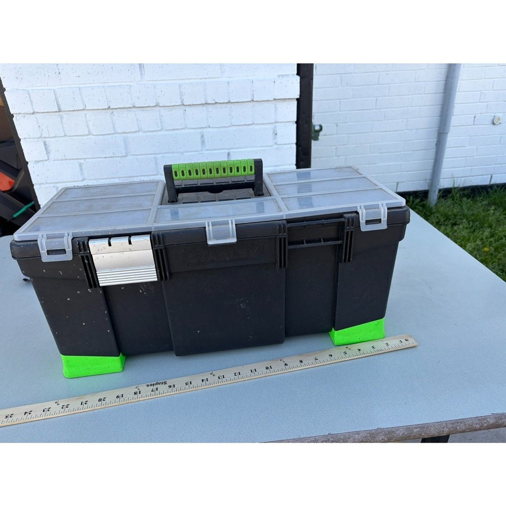 Stanley Hardplastic tool box 21x9"