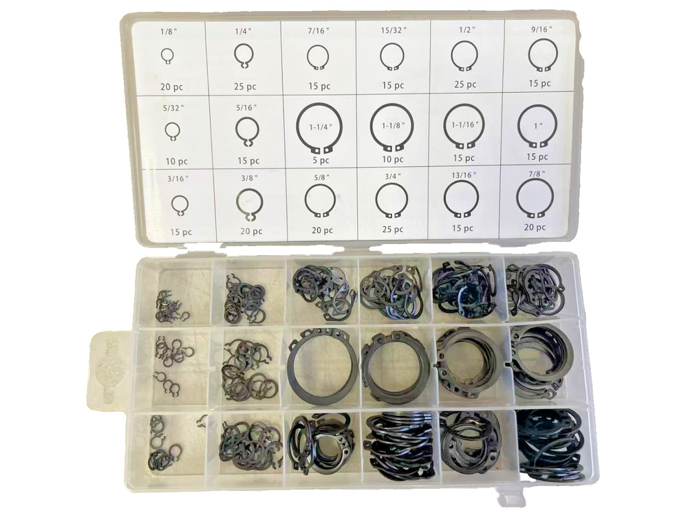 300 Piece External Snap Ring Assortment Kit