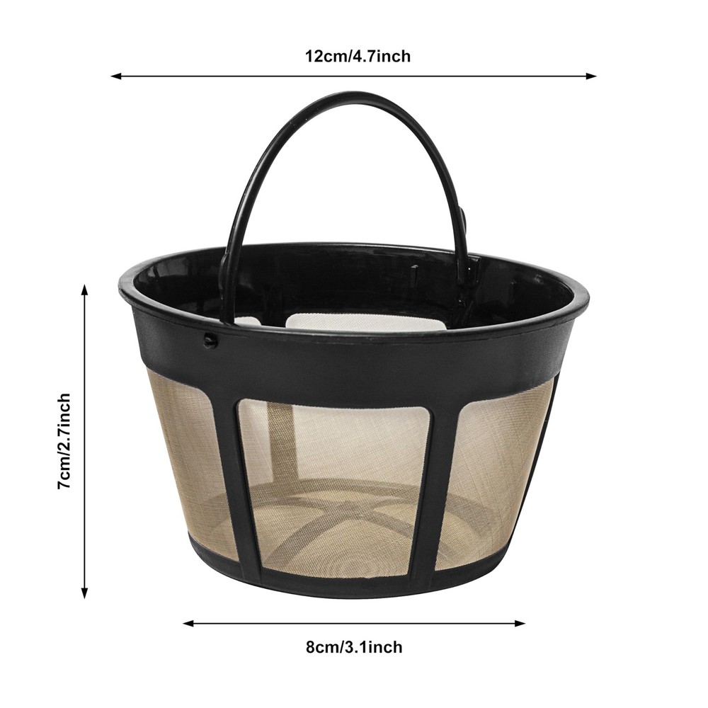 Reusable 8-12 Cup Coffee Filter Basket for Mr. Coffee - 2-Pack