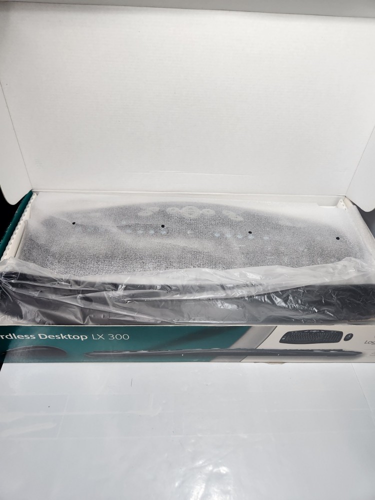 Logitech Cordless Desktop LX300 Wireless & Mouse Bundle