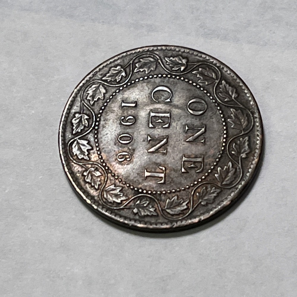 1906 Canada Large Cent Nice!!! Uncirculated Brn