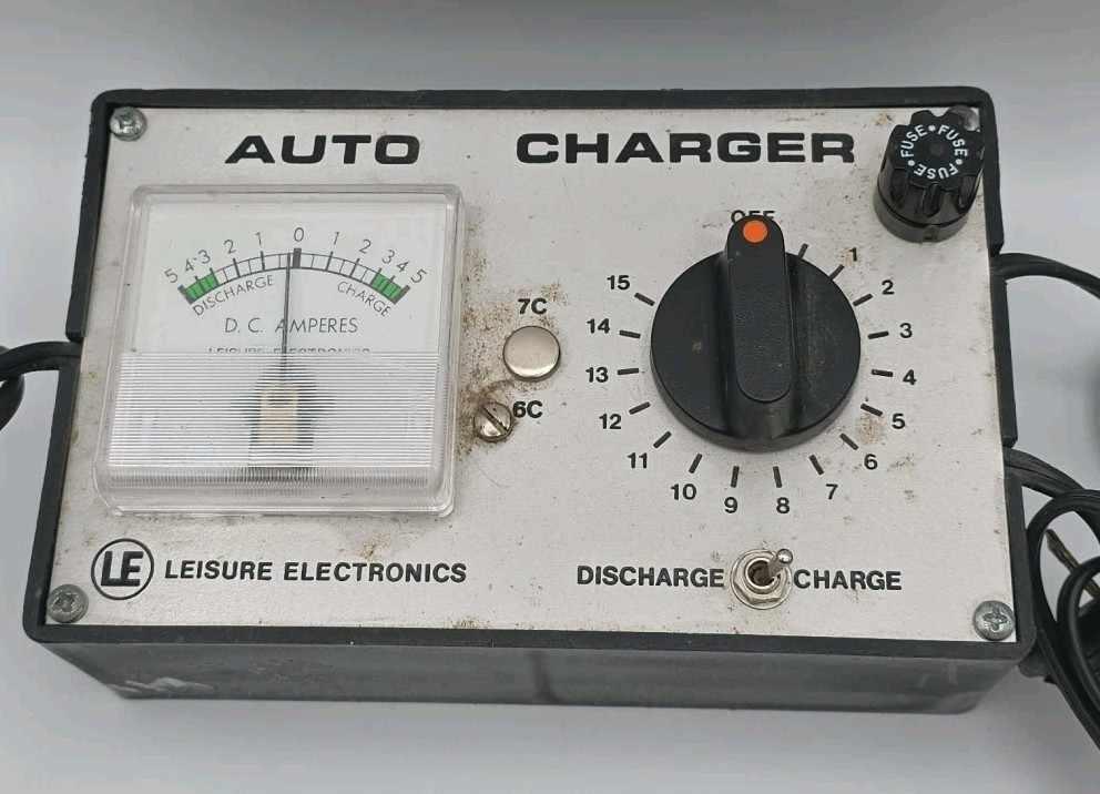Vintage Leisure Electronics Auto Charger