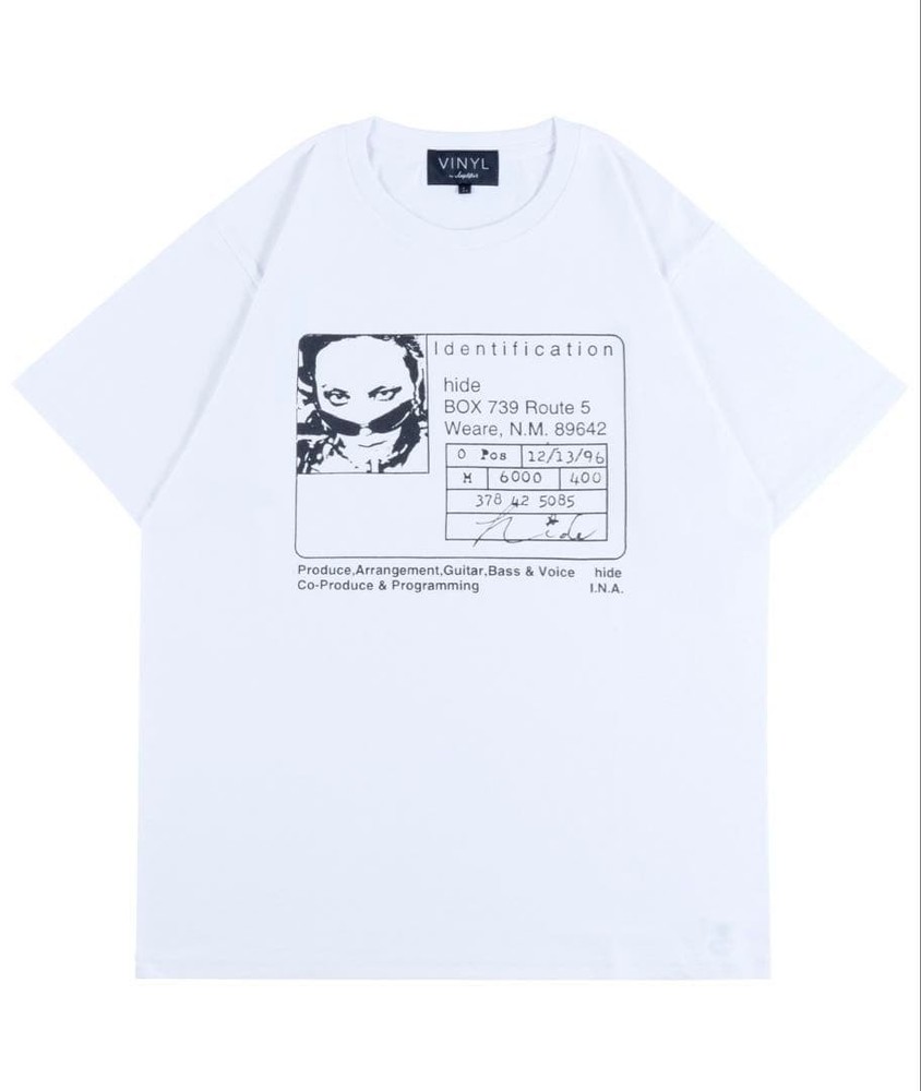 hide identification Tshirt XL size