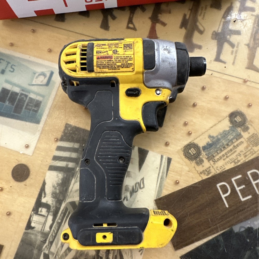 DEWALT DCF885 Impact Driver, Tool Only