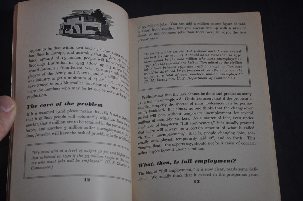 1944 *WW2* Will There Be Work For All