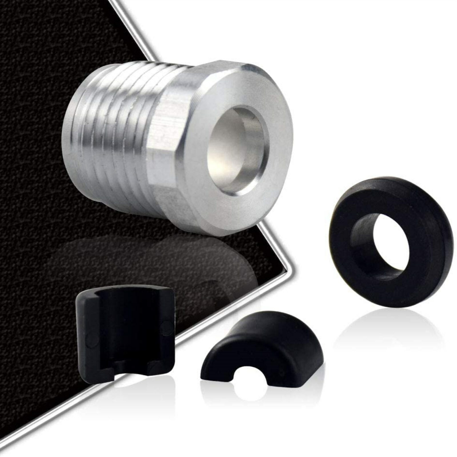 For Sea Doo Billet Reverse Cable Lock Nut Seal & Half Ring Kit 4 Tec GTX RXP GTI