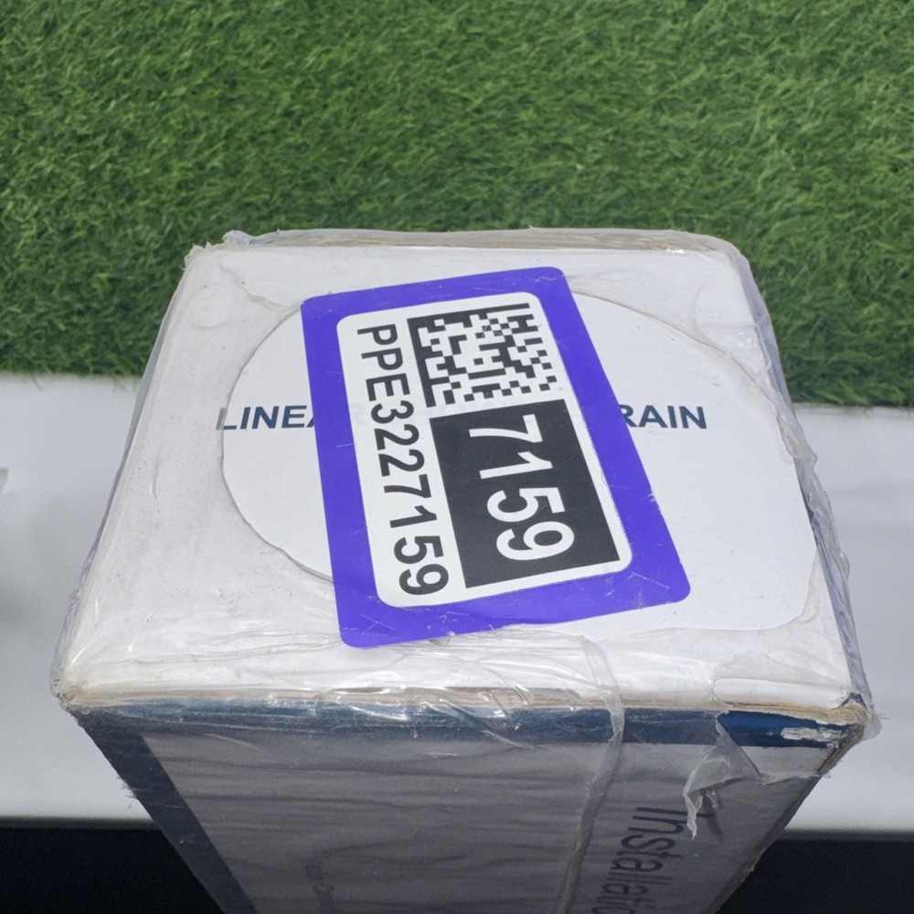 Neodrain 36" Rectangular Linear Shower Drain w/Brick Pattern Brushed Stainless