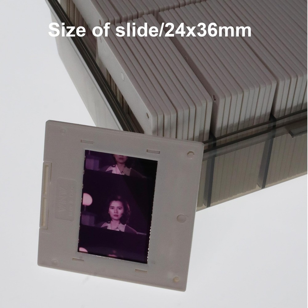 Plastic Slide Mounts 35mm-100 Pcs Includes Storage Box