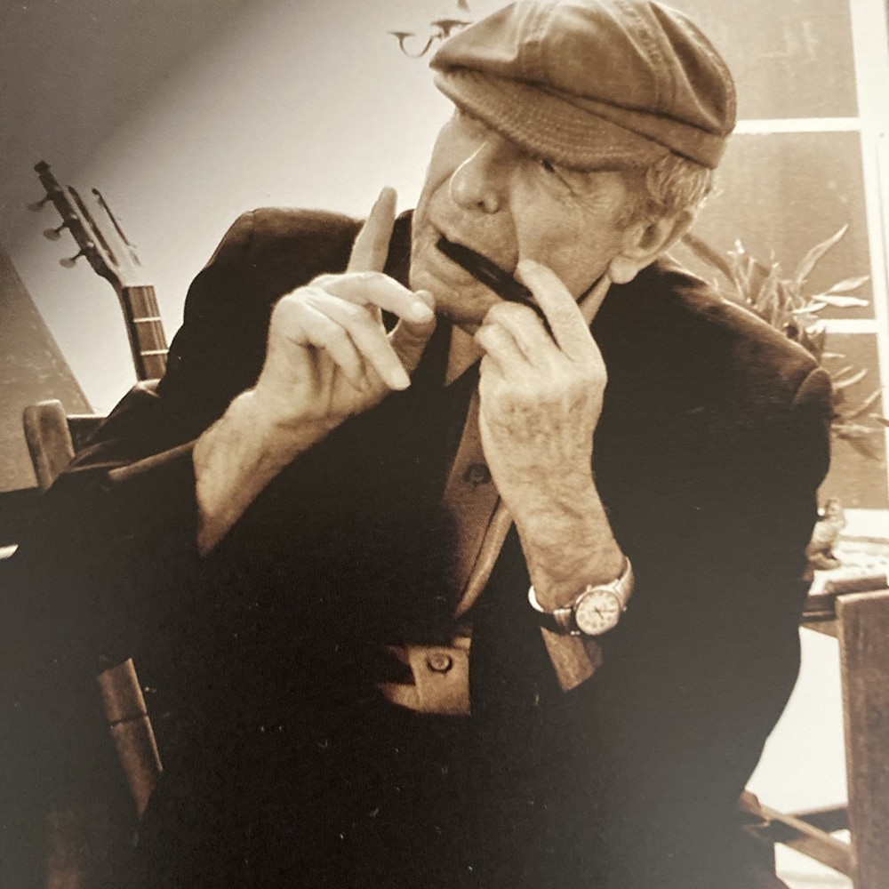 Leonard Cohen Official 2009 Tour Program And Postcard Set