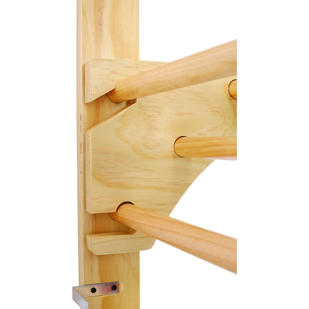 Swedish Ladder Stall Bars Set Adjustable Pull-up Bar for Therapy Gymnastics