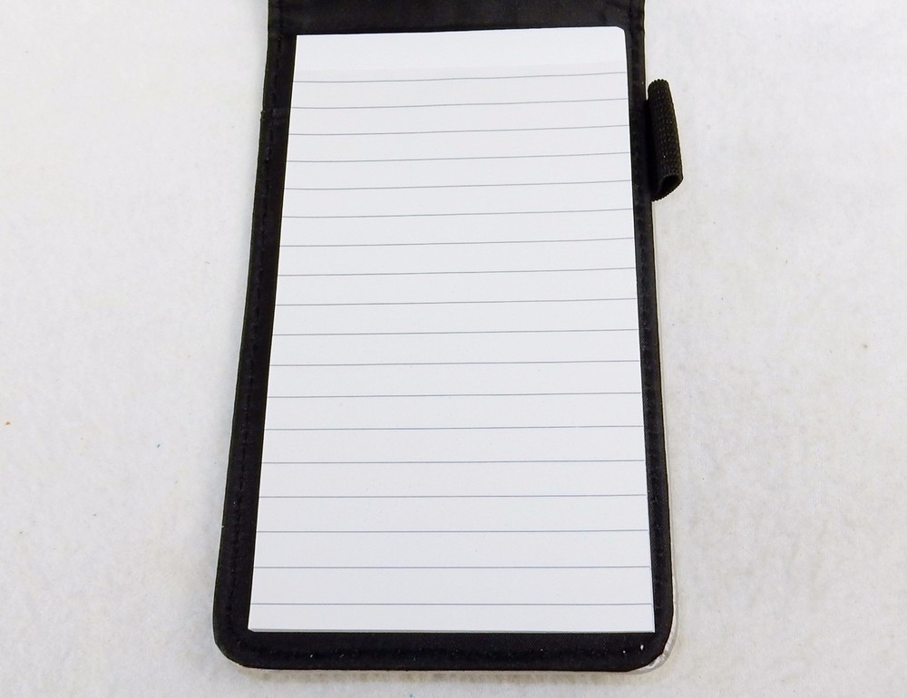 Jotter Note Pad w/Dual-Power Multi-Function Calculator ~ PO538, Orange & Silver
